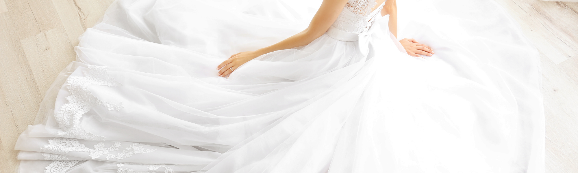 elegant wedding gown